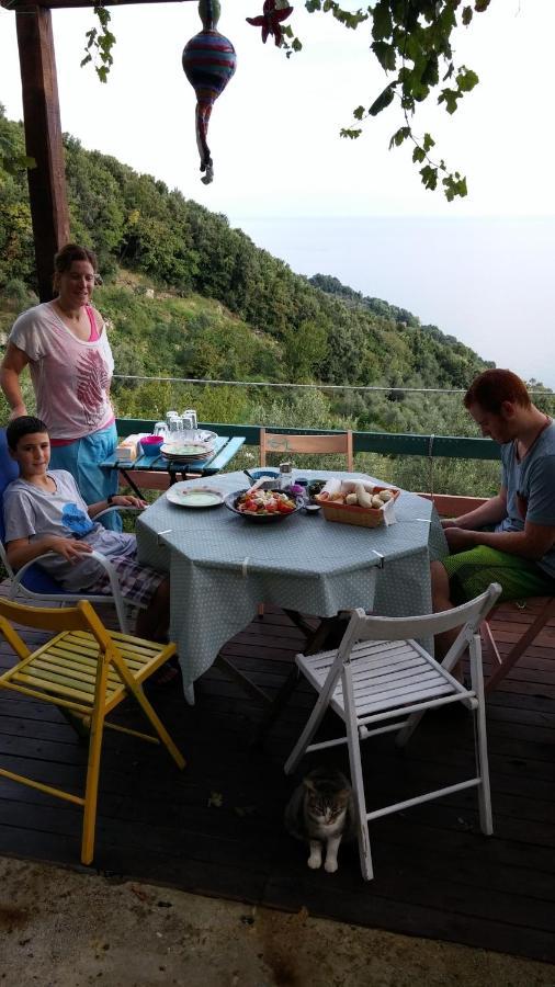 Analipsi Sea View Hommes Villa ซาโกรา ภายนอก รูปภาพ