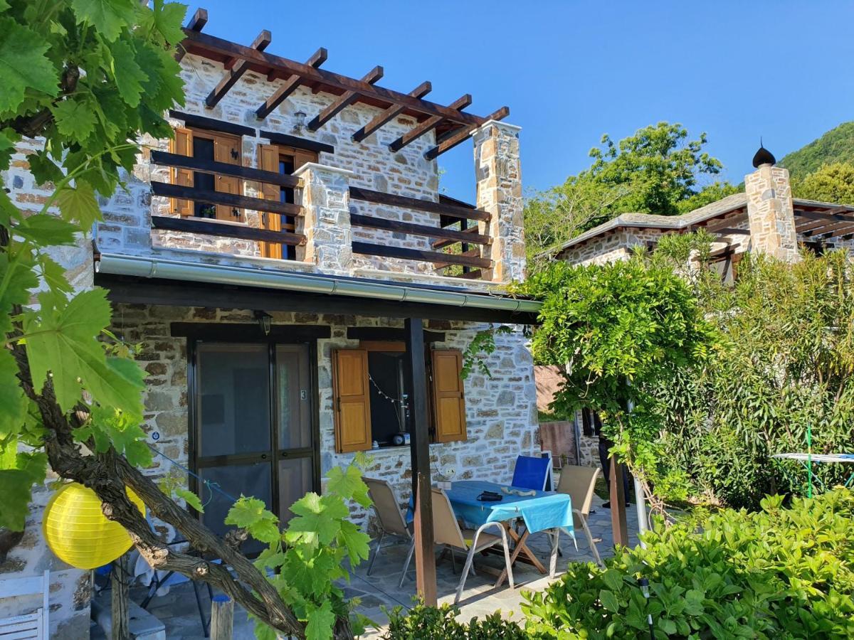 Analipsi Sea View Hommes Villa ซาโกรา ภายนอก รูปภาพ